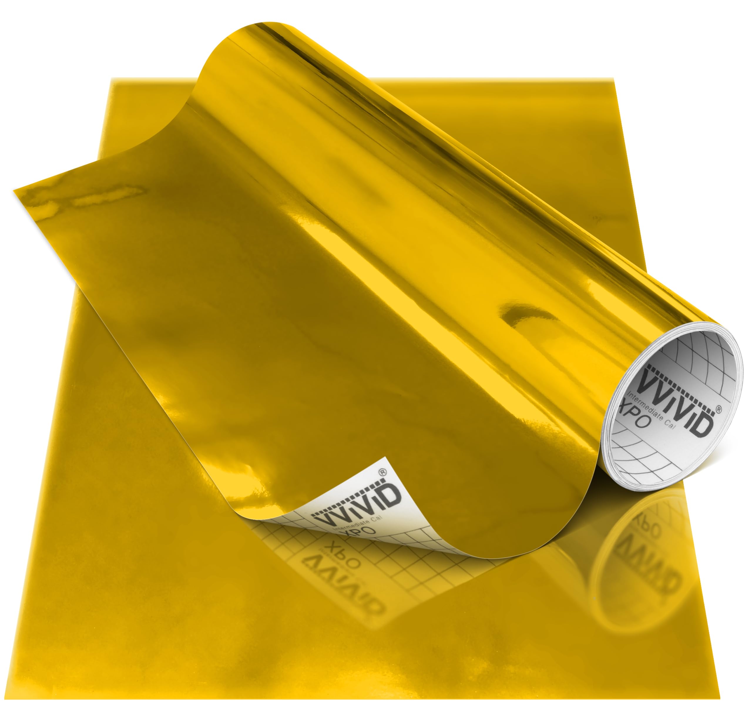 Amazon.com: VViViD Chrome Gold Gloss DECO65 Permanent Adhesive